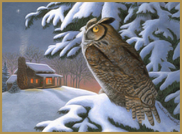 great horned owl